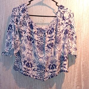 Women's Floral Crop Top